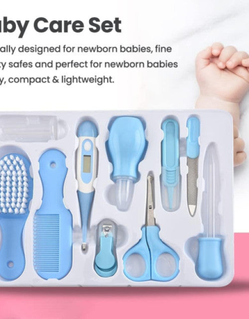 10 in 1 Baby Care Set Luxury Manicure Grooming Kit - ShopzVibe