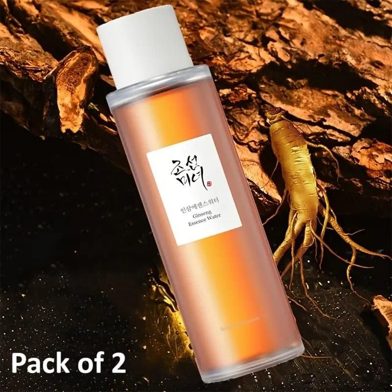 Ginseng Essence Water Hydrating Face Toner 150 ml (Pack of 2) - ShopzVibe