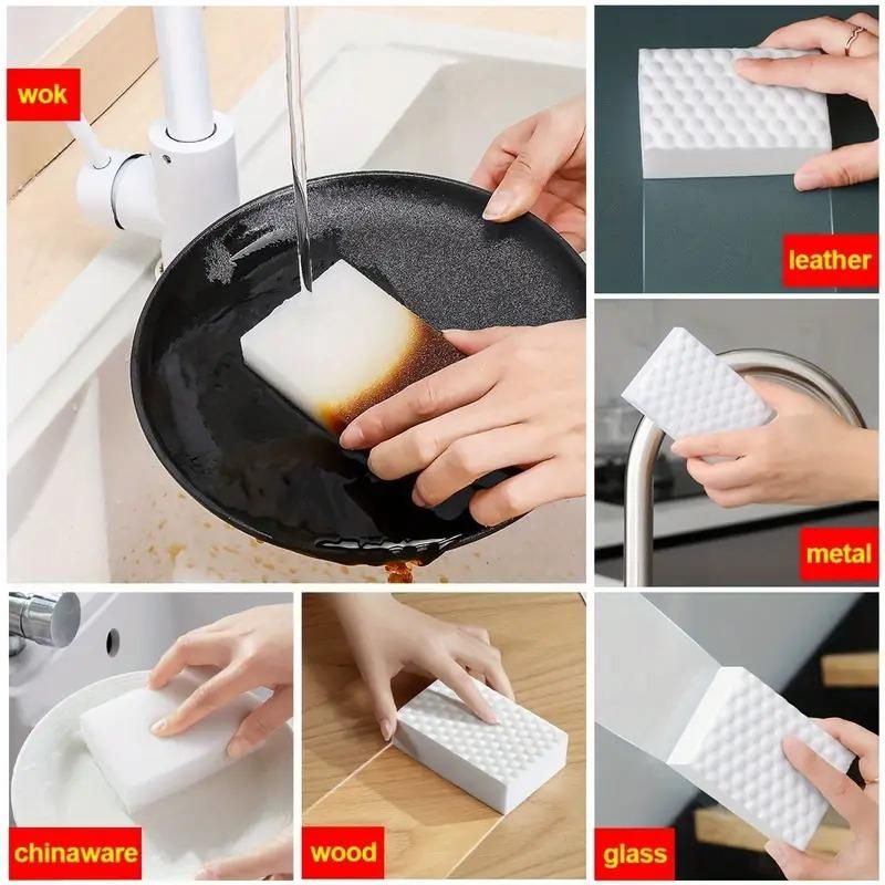 Kitchen Dish Cleaning Sponge Pads (Pack of 5) - ShopzVibe