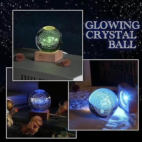 3D Crystal Lamp Ball(Assorted Design) - ShopzVibe