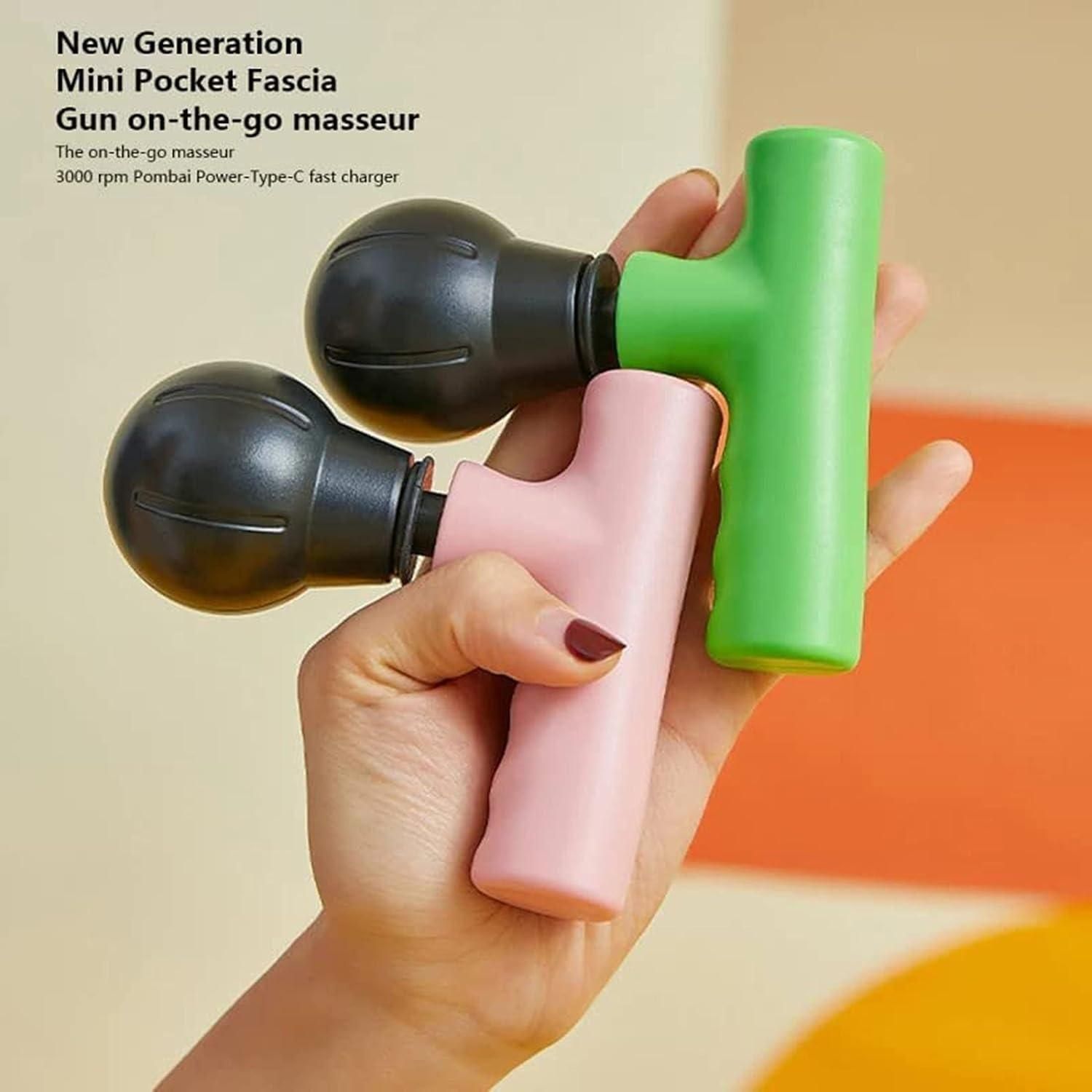 Mini Facial Gun Deep Muscle Massager - ShopzVibe