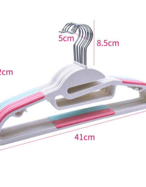 Anti-slip clothes hanger, multi-purpose household clothes hanger (Pack of 4) - ShopzVibe