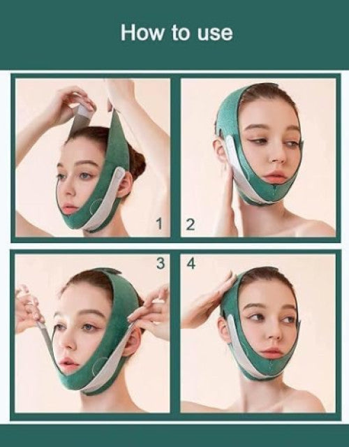 Face Slimming Belt V-Shape Masks for Double Chin Shaper - ShopzVibe