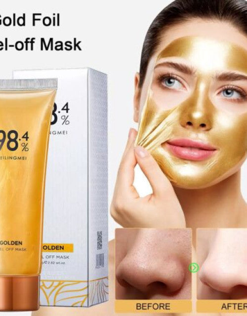 Gold Peel off Mask - ShopzVibe