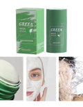 Green tea mask oil control cleansing Stick - ShopzVibe