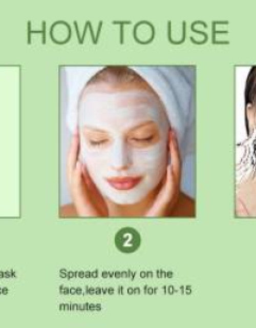 Green tea mask oil control cleansing Stick - ShopzVibe