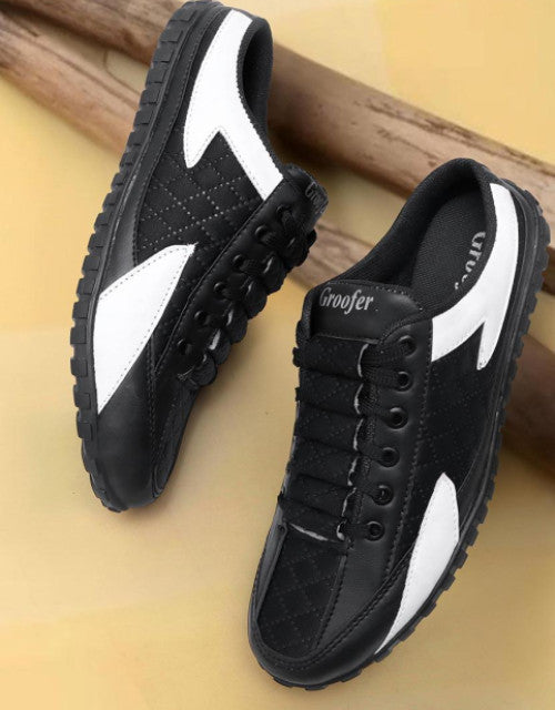 Men color block sneakers - ShopzVibe