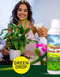 Organic GreenDrop Plant Food Liquid Fertilizer For Plant Growth & Greening Pack of 2 - ShopzVibe