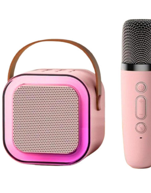 Portable Bluetooth Speaker with Wireless Microphone - ShopzVibe