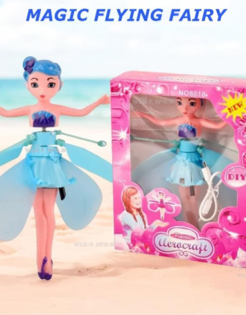 Princess Doll for Kids_Magic Flying Fairy Doll for Girls and Boys - ShopzVibe