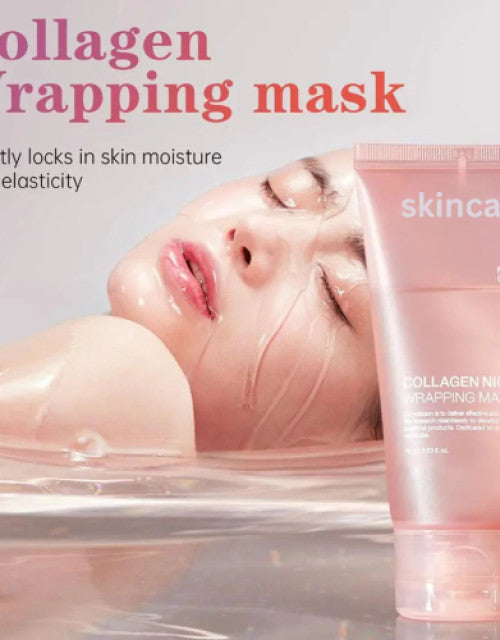 Skincare Collagen night wrapping mask ( Pack Of 1 ) - ShopzVibe