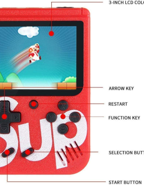 SUP Game Portable Game Console Handheld Game Player Big Screen Electronic Game - ShopzVibe