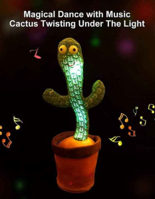 Toys Talking Cactus Baby Toys Dancing Cactus - ShopzVibe